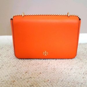 TORY BURCH TANGERINE PURSE